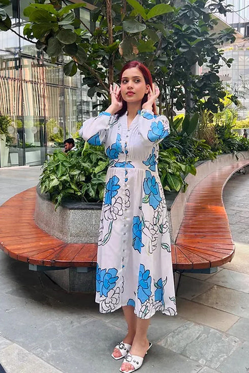 Emily White Summer Dress